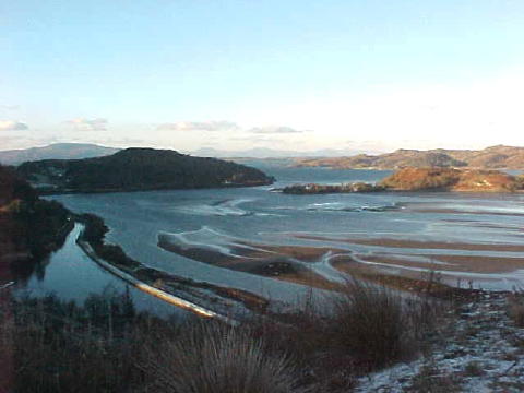 Crinan Basin from above Bellanoch