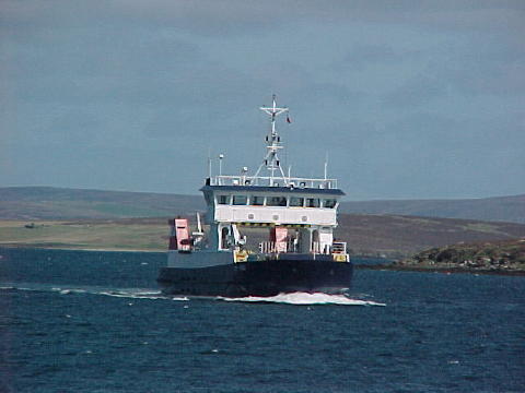 43 Howton ferry approaching Lyness